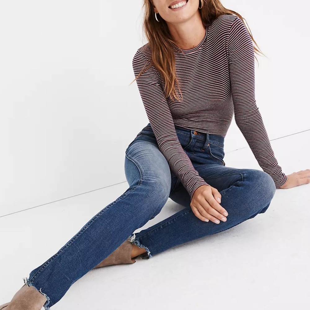 MADEWELL 10” High Riser Skinny Jeans
